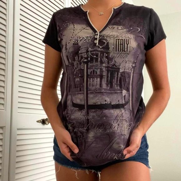 90s Venice Italy Tee - Picture 1 of 4
